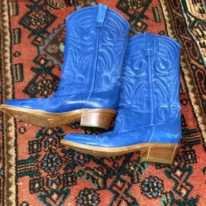 Italian Leather Cowboy Boots